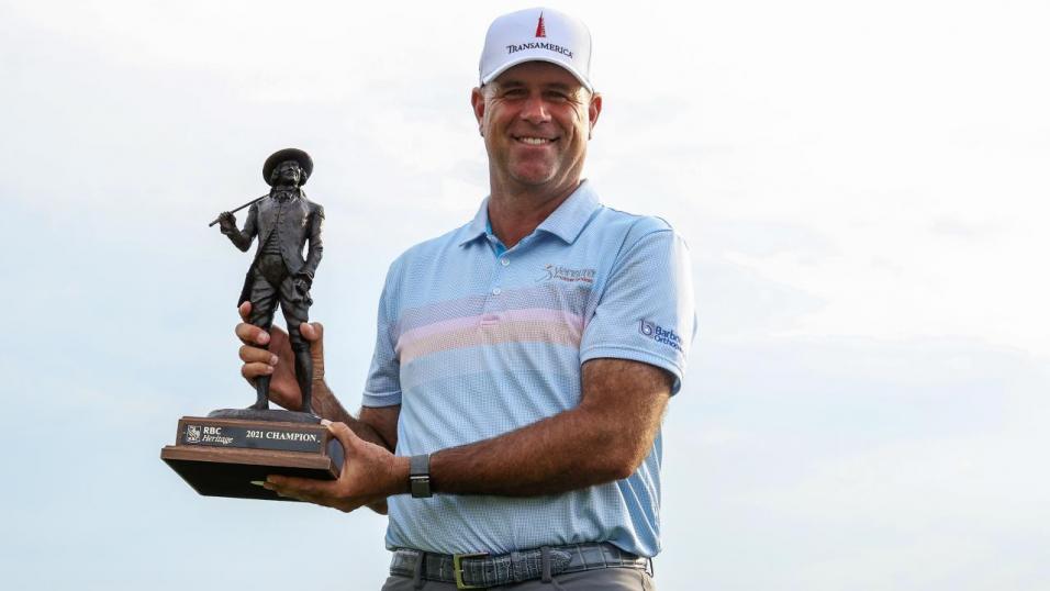 Golfer Stewart Cink